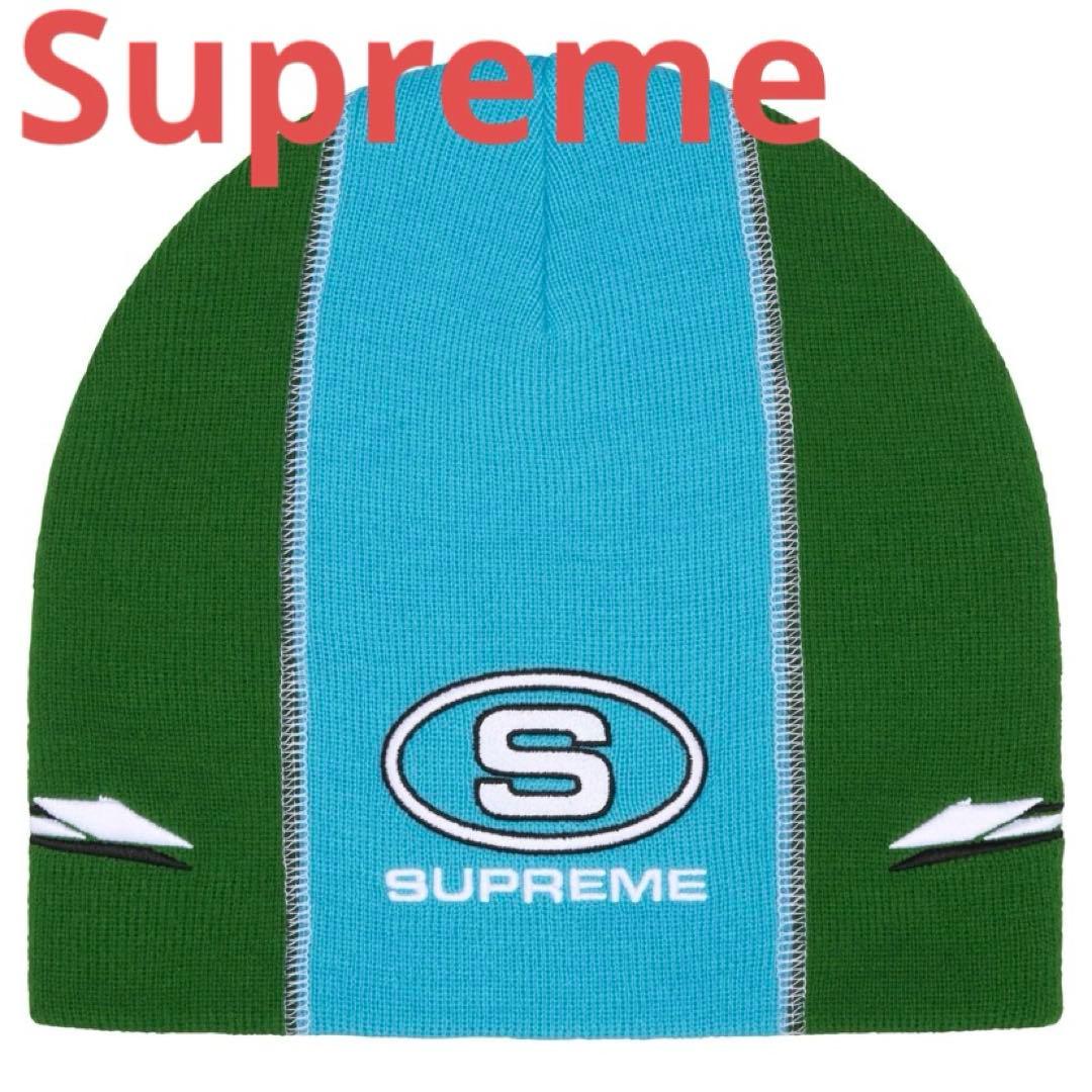 Supreme Racing Panel Beanie Light Blue - メルカリ