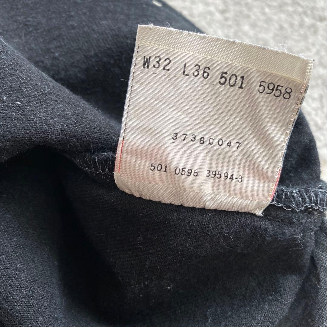 Levi's 501 XX ストレートデニム W32 L36 LEVI'S 501】Made in U.S.A.