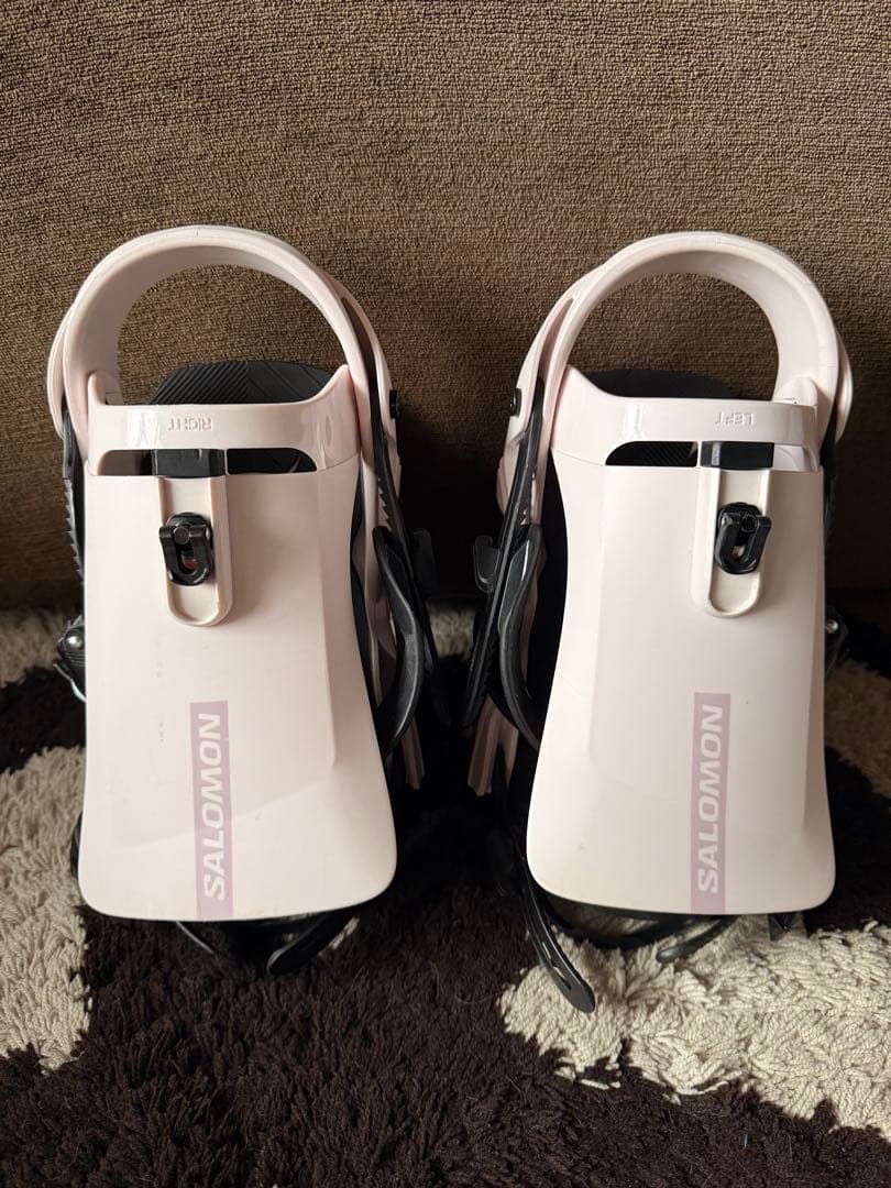 サロモン RHYTHM Sサイズ ビンディング ピンク スノーボード