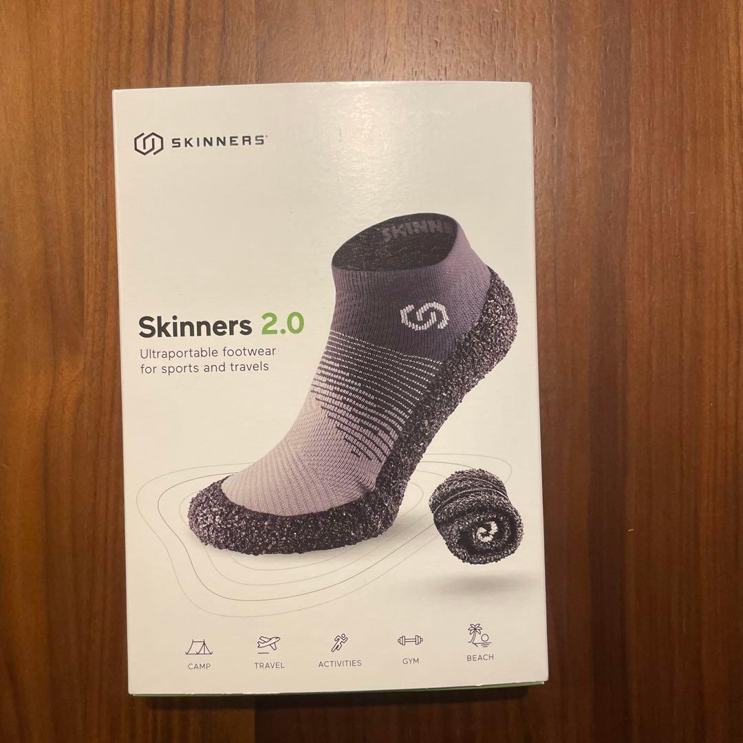 Skinners] スキナー2.0|ミニマリスト裸足ソックス カーマイン 27