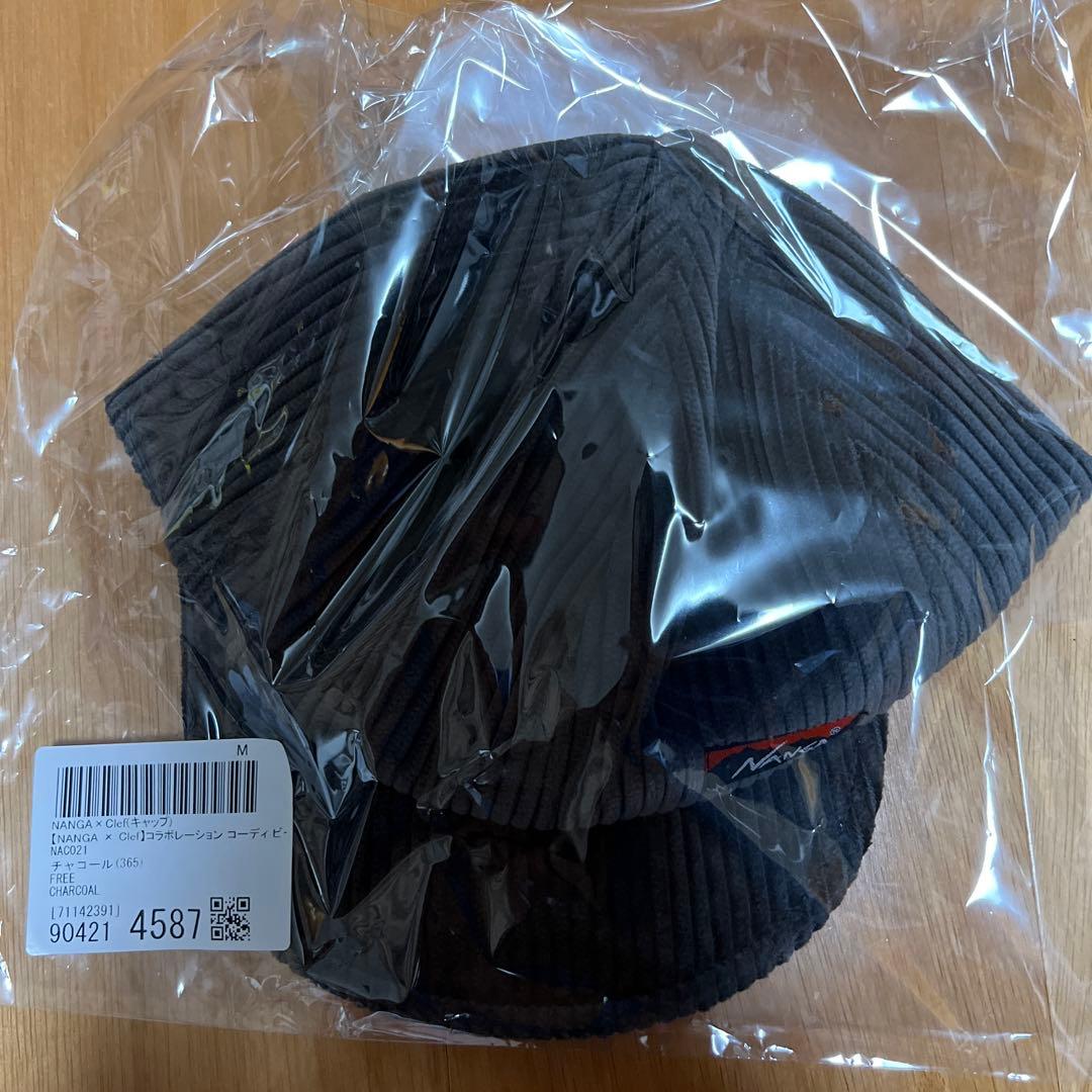 NANGA × Clef】コラボレーション コーディ ビーキャップ チャコール
