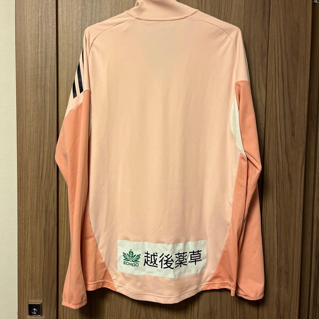 2025 adidas アルビレックス新潟 トレーニングハーフジップ XL 2025