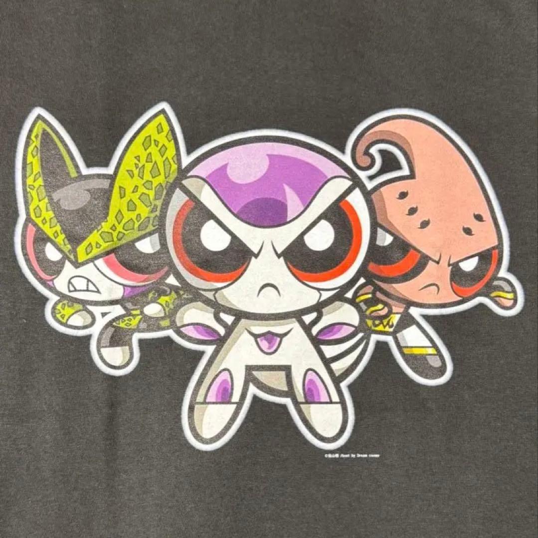 パワーパフガールズパロディTシャツ teefury ドラゴンボール 00s~ パワーパフガールズ “ドラゴンボールパロディでしかもタグ付き