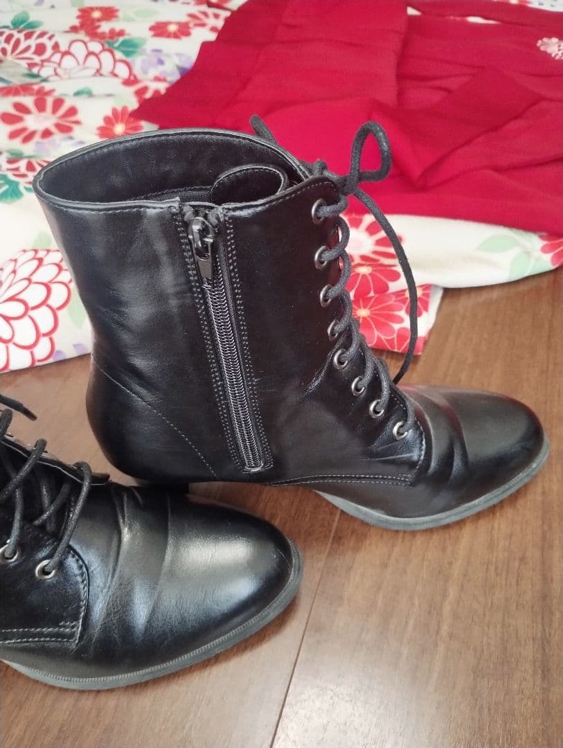 ☆肌襦袢・ブーツ付☆キャサリンコテージ袴 150 23.5cm 卒業式