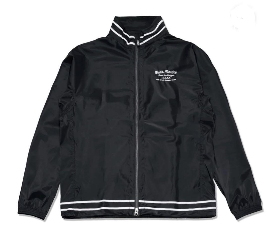 ムータmuta 撥水ストレッチジップブルゾン 黒 サイズ7 新品 デイリーに