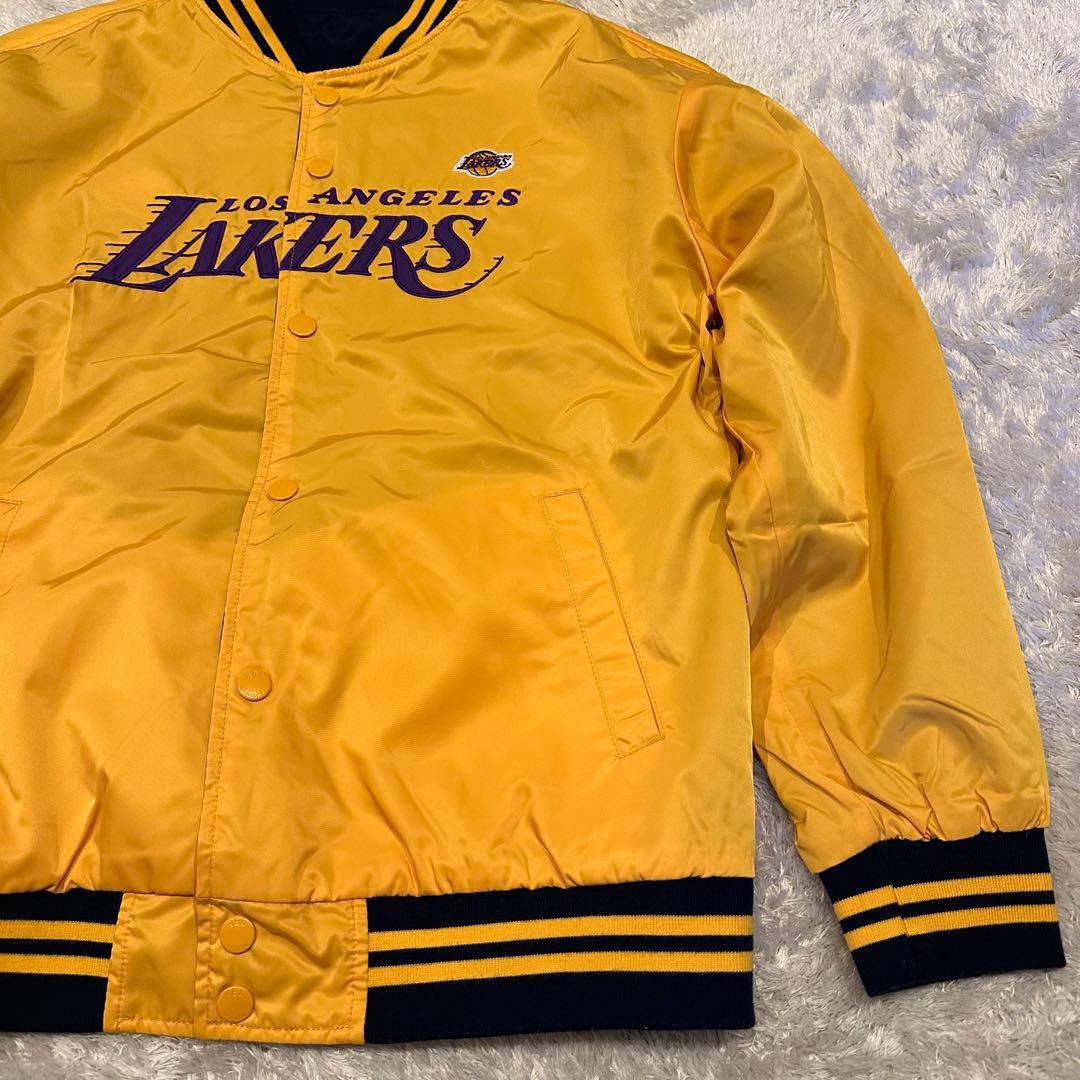 NBA レイカーズ スタジャン ULTRA GAME Lakers ジャケット 希少】NBA