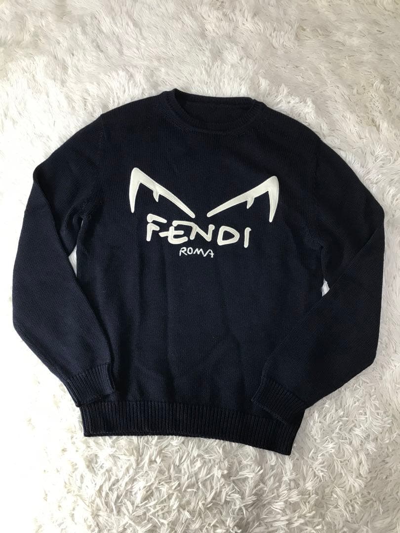 【値下げ対応可能‼️】【美品】FENDI ニット モンスター Sサイズ FENDI（フェンディ） セーター ニット モンスター ディアボリック