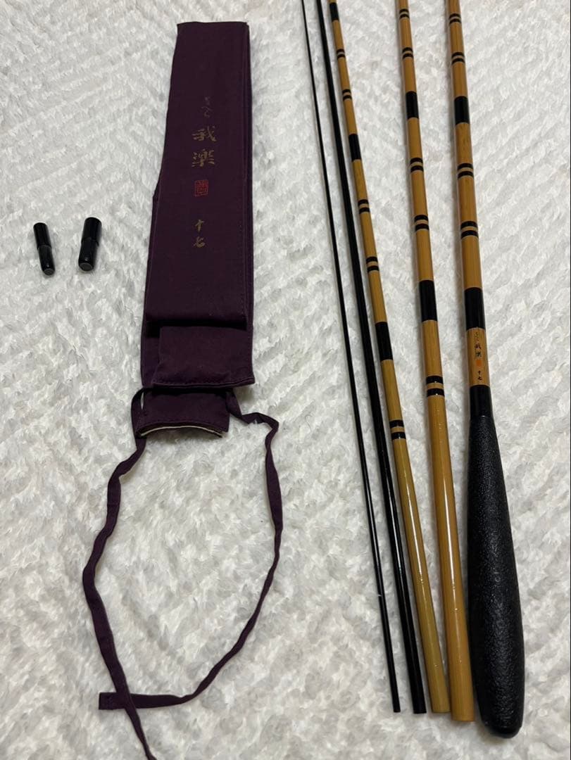 がまへら 我楽 17尺 ヘラブナ 竿 Gamakatsu（がまかつ） がまへら 我楽 17尺 / がらく へら竿 : つり具