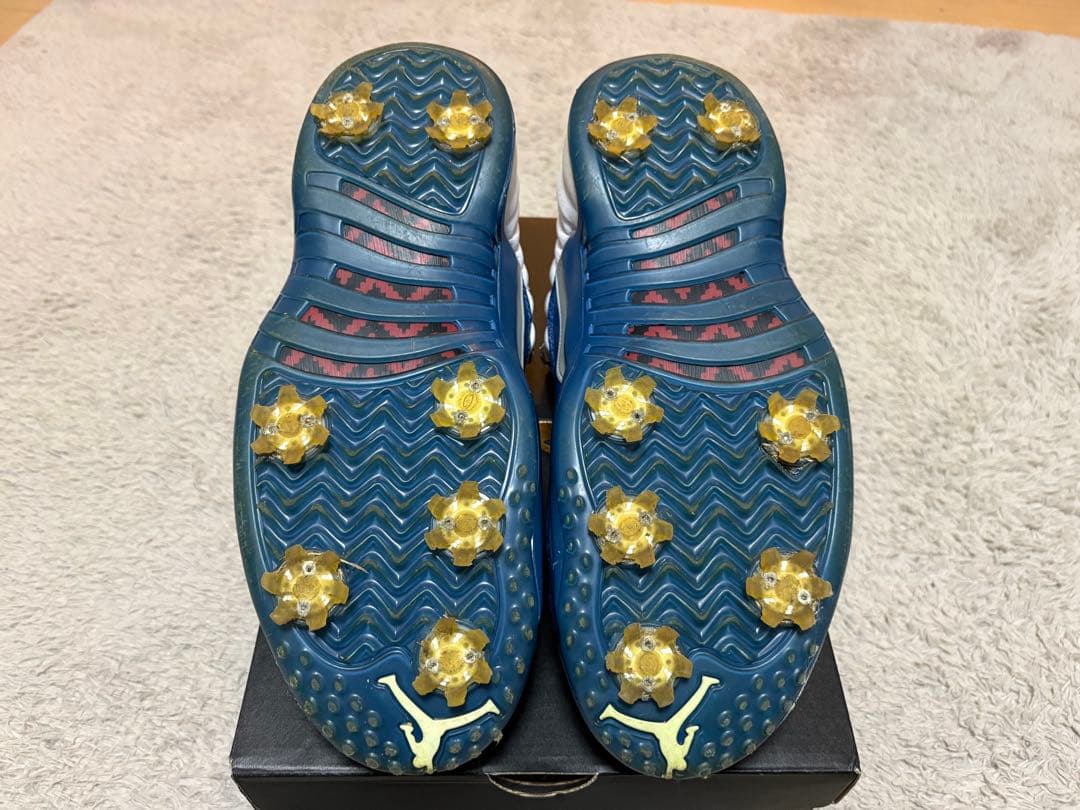 ジョーダン12 low ゴルフ 29.0cm FRENCHBLUE