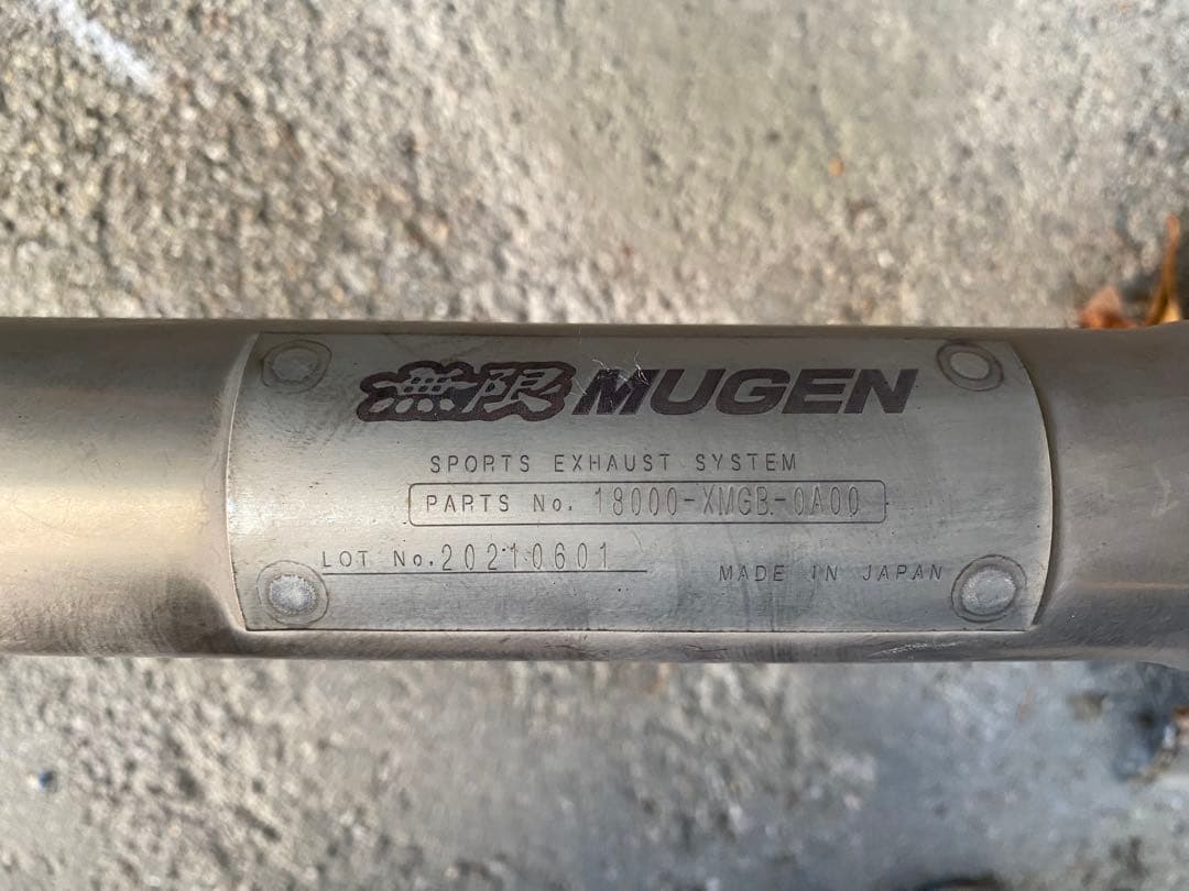 MUGEN マフラー スポーツエキゾーストシステム 18007-MGC-000 - メルカリ