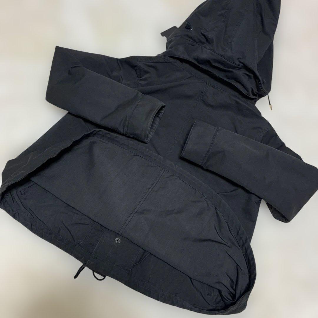 ザリラクスthe reracsワイヤー入りフードジャケット ブラックサイズ40