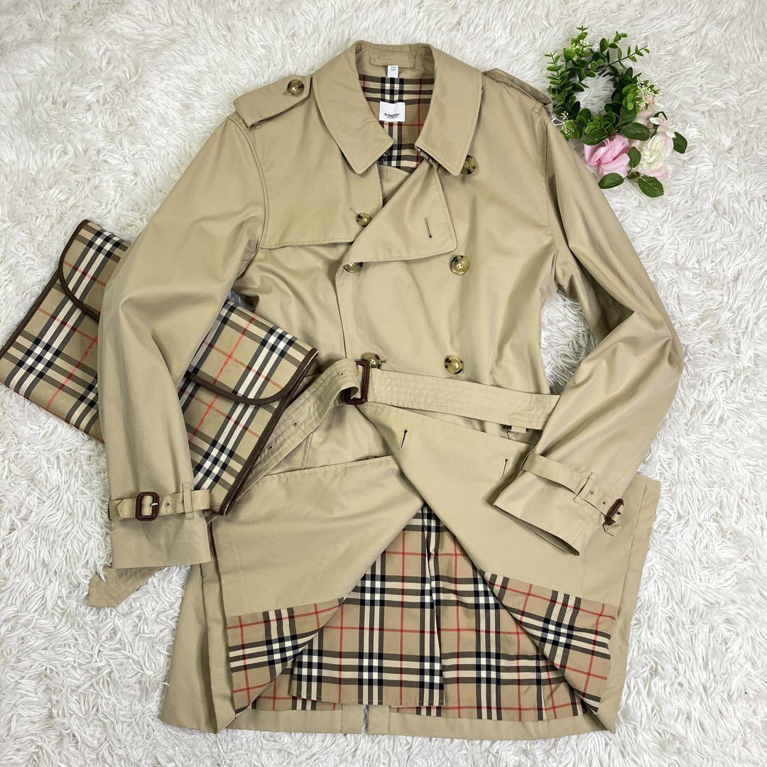 現行品】BURBERRYバーバリートレンチコート ノバチェック XLサイズ