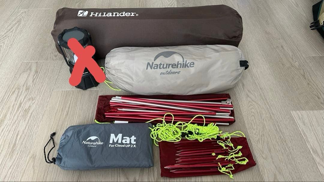 Naturehike Cloud UP 2X ハイランダーマット Naturehike Cloud UP 2X ハイランダーマット