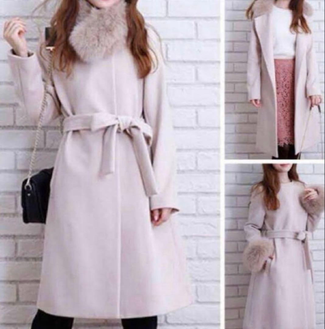 アプワイザーリッシェ Apuweiser-riche ファー付き 4wayコート - メルカリ