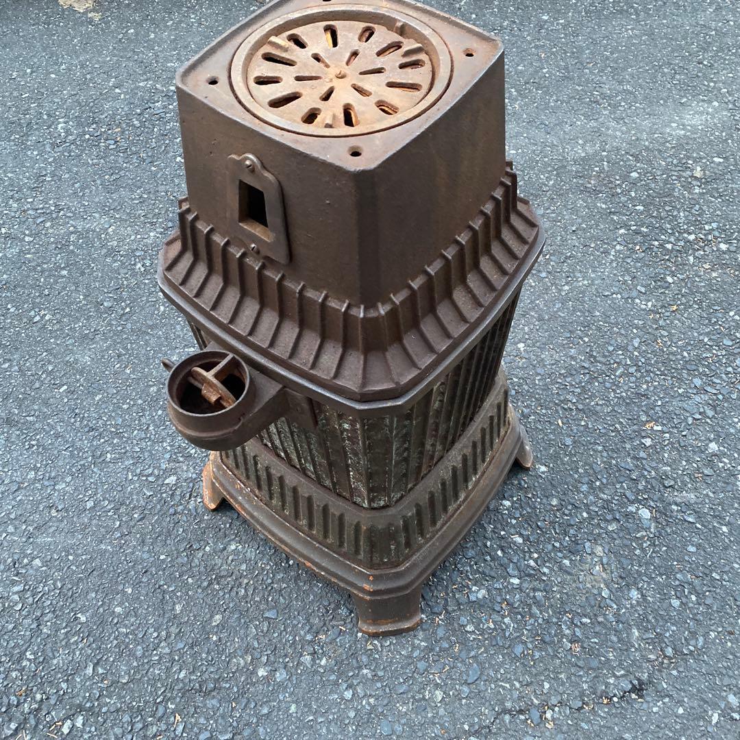 光鱗 薪ストーブ 石炭ストーブ 昭和レトロ