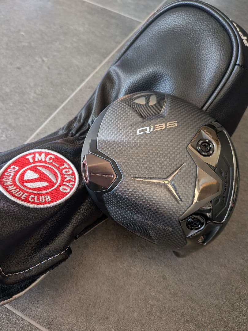 ●美品　日本仕様●Qi35LSドライバー 9.0° ヘッドカバー・保証書付 TaylorMade（テーラーメイド） Qi35 ドライバーヘッド単品