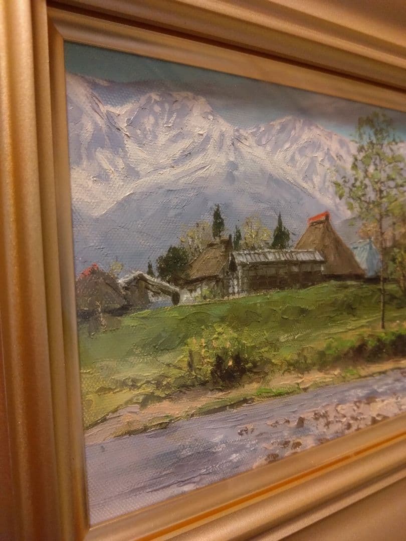 大山功 作 絵画（北アルプス白馬岳）