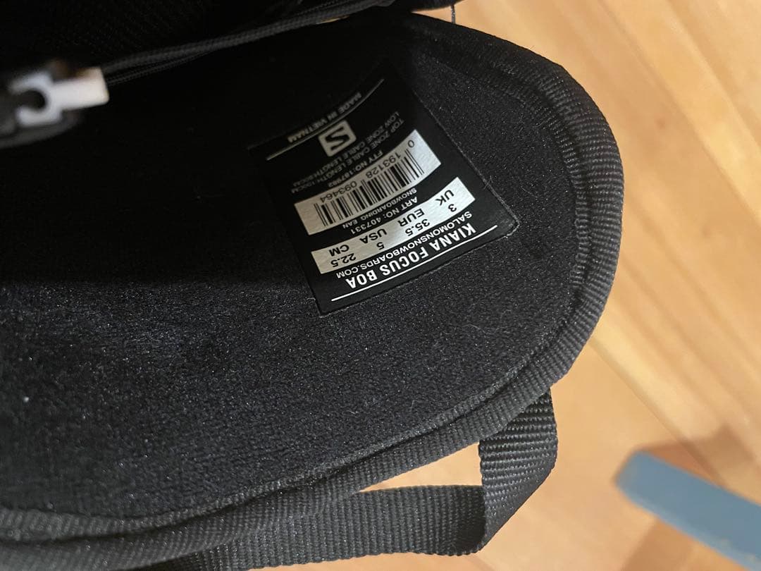 SALOMON Kiana Focus Boa ダブルBOA 22.5cm