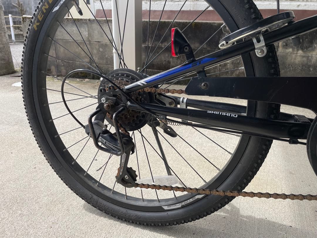 直接引渡希望】キッズ 自転車 24インチ 6速ギア オートライトの通販は