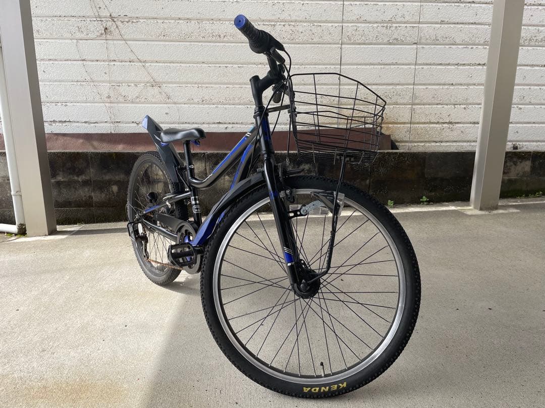 直接引渡希望】キッズ 自転車 24インチ 6速ギア オートライト スポーツ