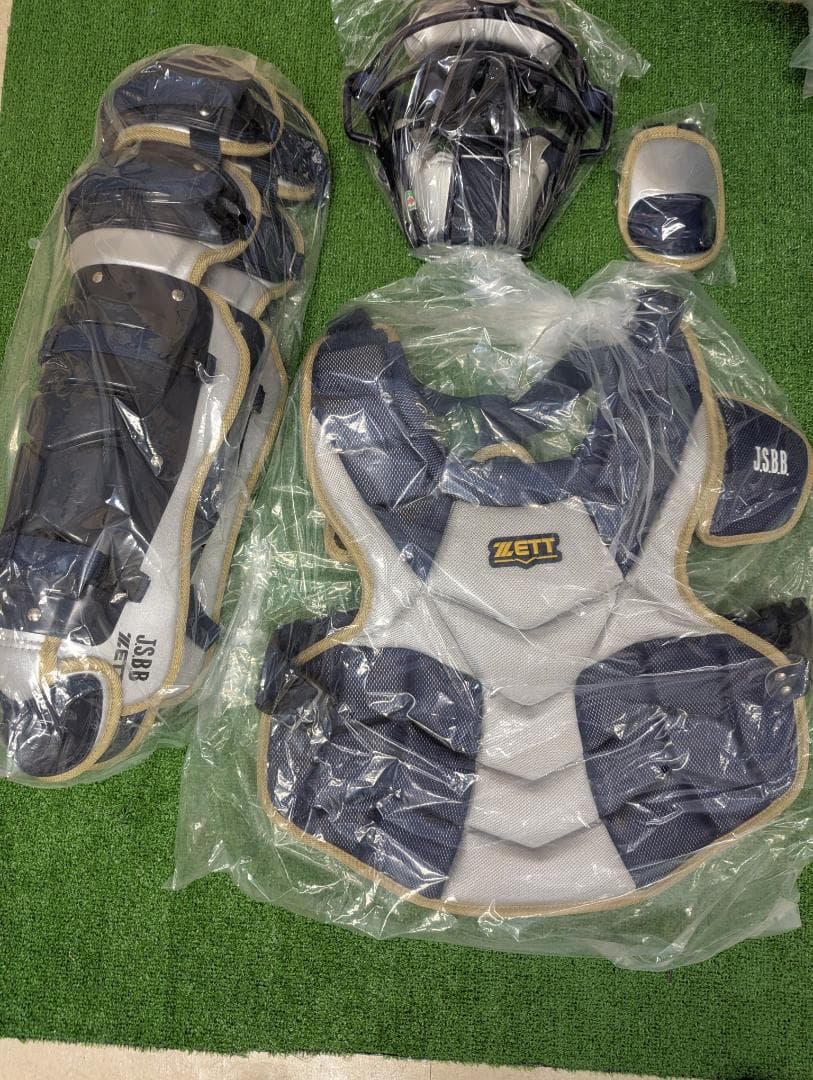 ゼット(ZETT) 軟式野球用 キャッチャー防具4点セット ゼット（ZETT） 野球 少年軟式用 防具 4点セット BL7330A 少年軟式