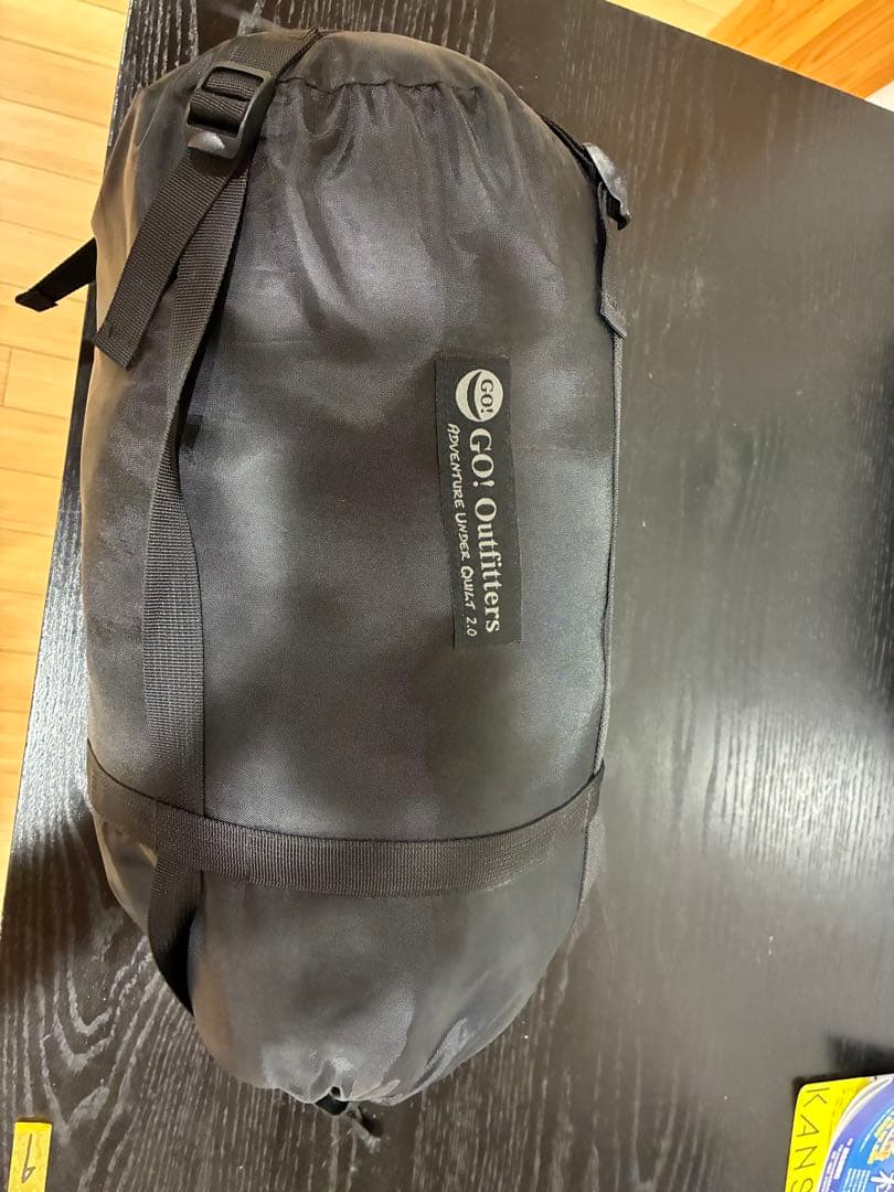 GO! Outfitters ハンモック用キルト 黒グレー GO! Outfitters