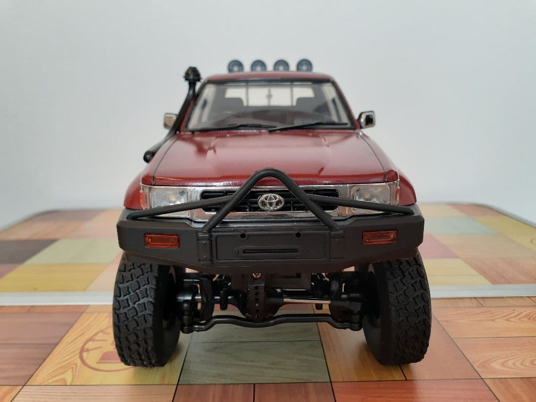 全塗装済み】WPL JAPAN C64-1 ハイラックスダブルピック 赤 - メルカリ