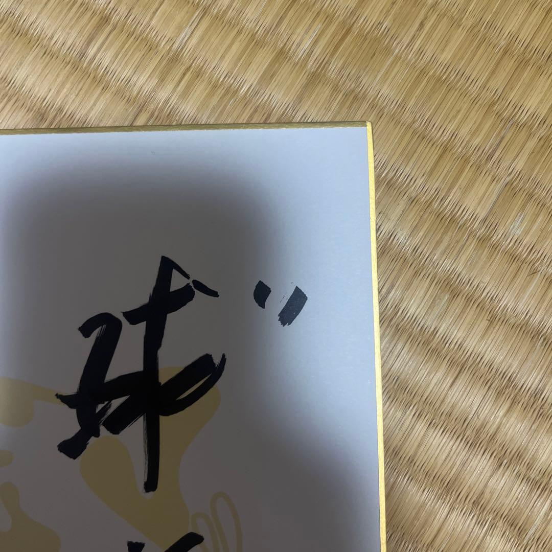 阪神タイガース 岡田監督 直筆サイン 色紙 - メルカリ