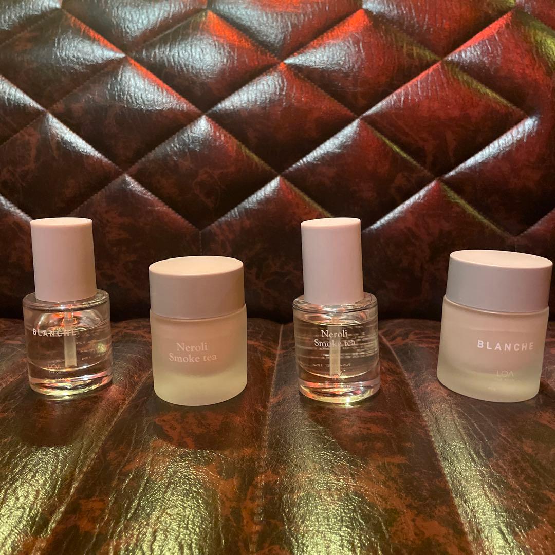 LOA BLANCHE Neroli Smoke Tea 4個セット LOA THE OIL 公式ストア ロアオイル Neroli Smoke tea (ネロリスモーク