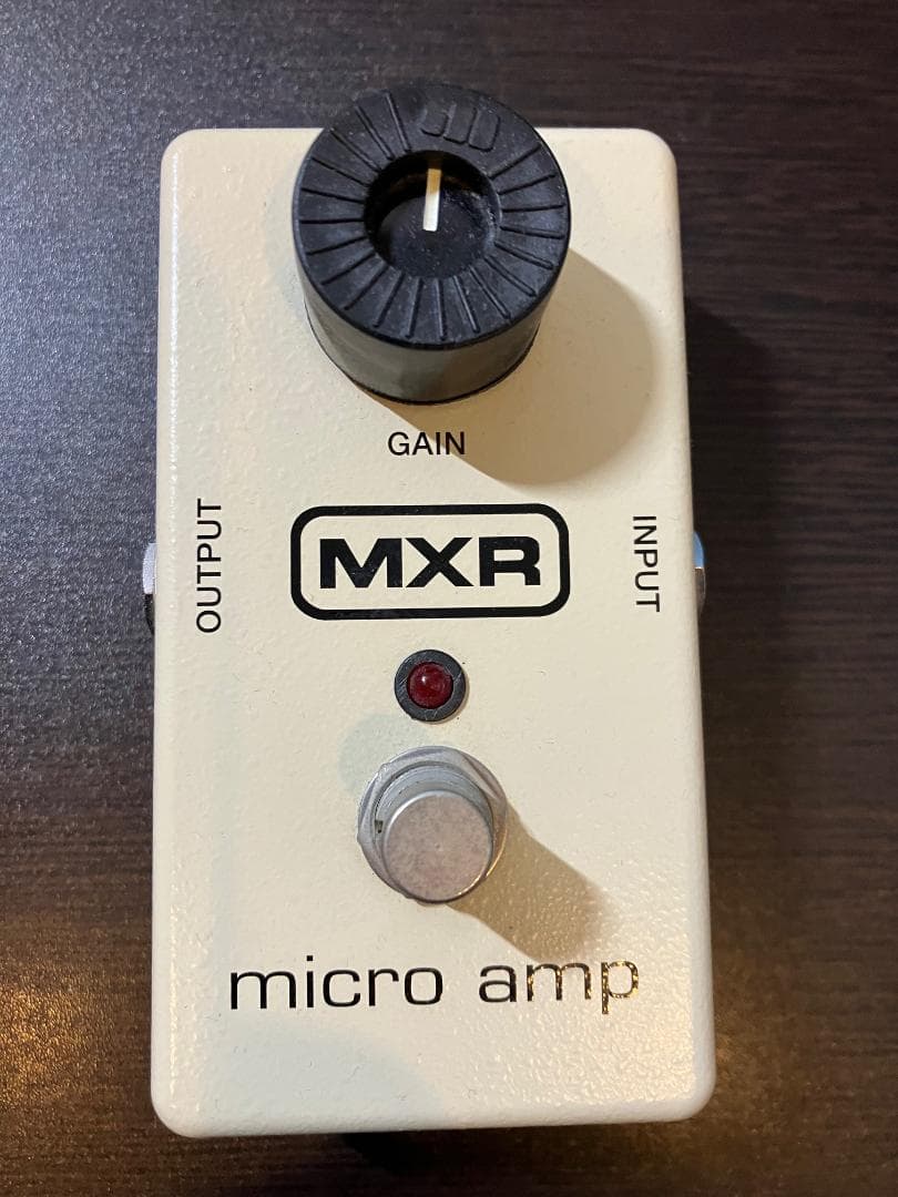 MXR micro amp マイクロアンプ ハリとツヤが出るプリアンプ】MXR Micro Amp マイクロアンプ【review