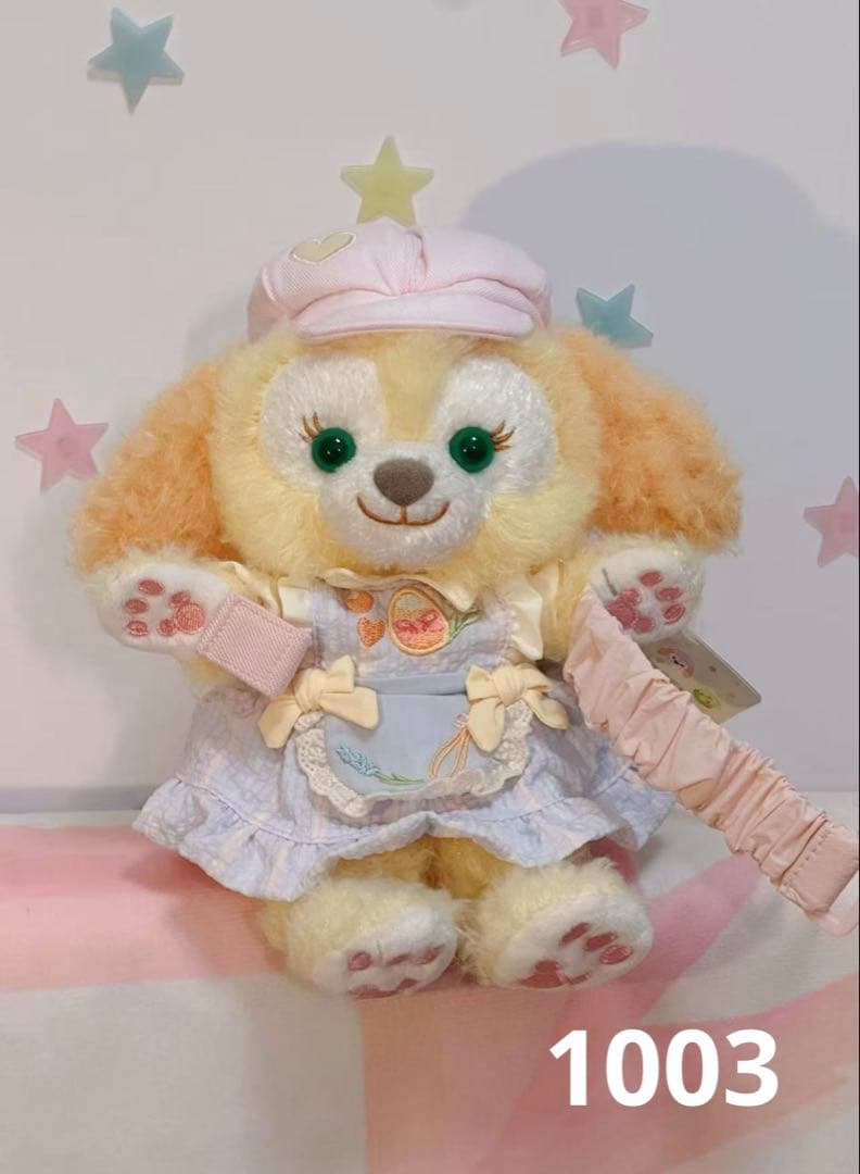 お顔厳選 上海ディズニー 虹 カラフル リーナベル ぬいぐるみss5526