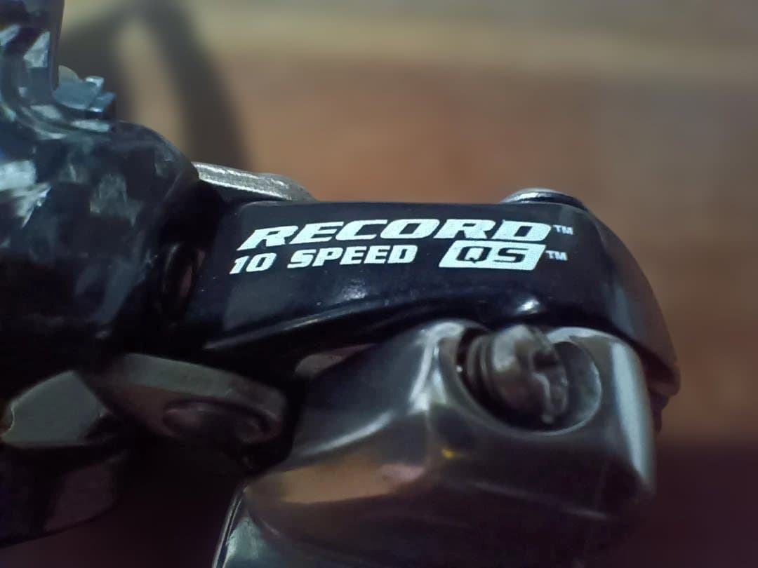 カンパニョーロ RECORD 10速 FD QS 直付 カーボン/チタン | 激安通販の