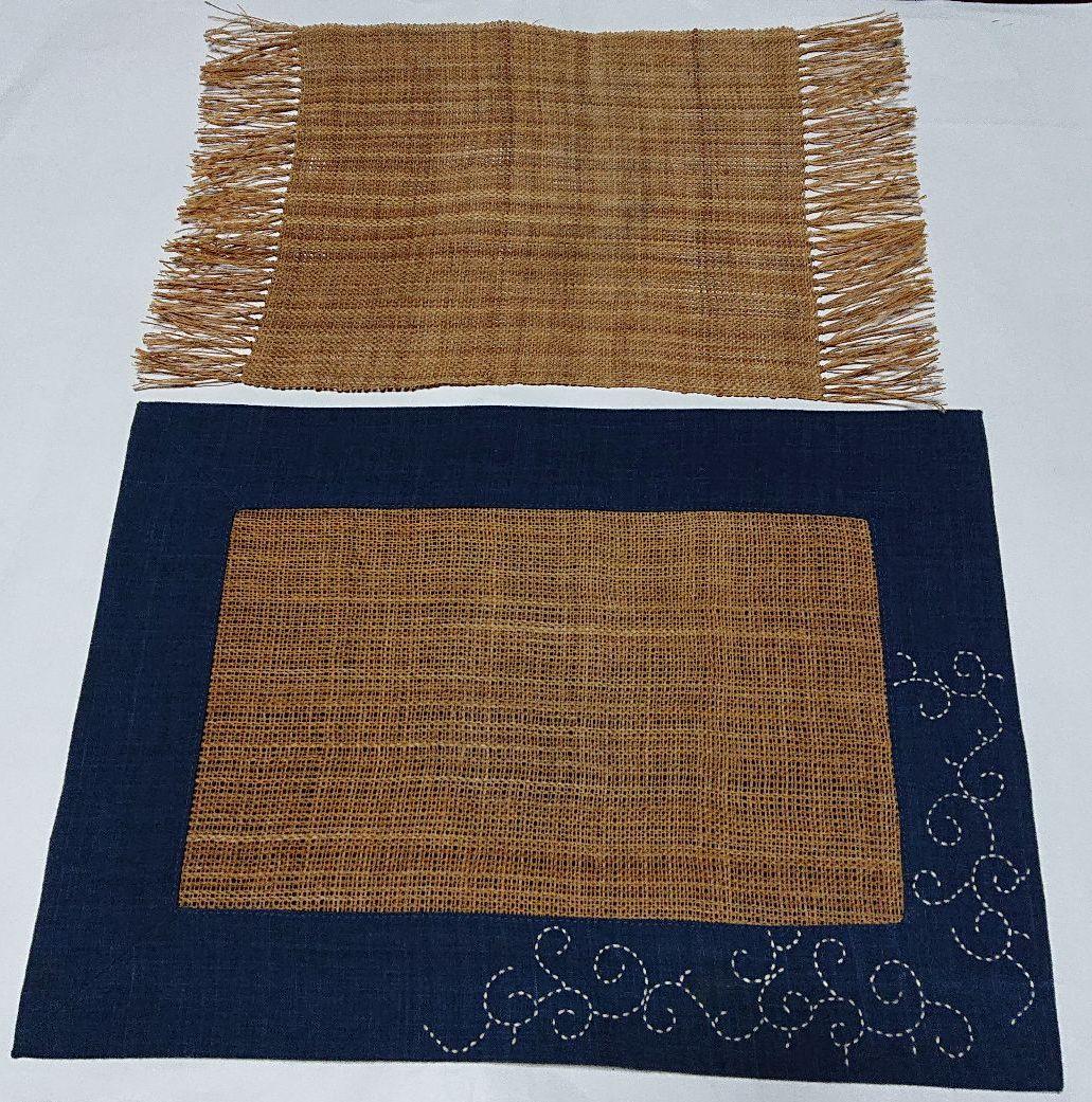 古代織品織しな布テーブルセンター小品２枚未使用品☆ 古代織品織しな布テーブルセンター小品2枚未使用品☆ - メルカリ