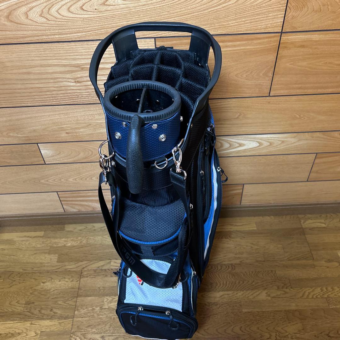 PGM スタンド式ゴルフバッグ 青黒｜PGM スタンド式ゴルフバッグ 青黒