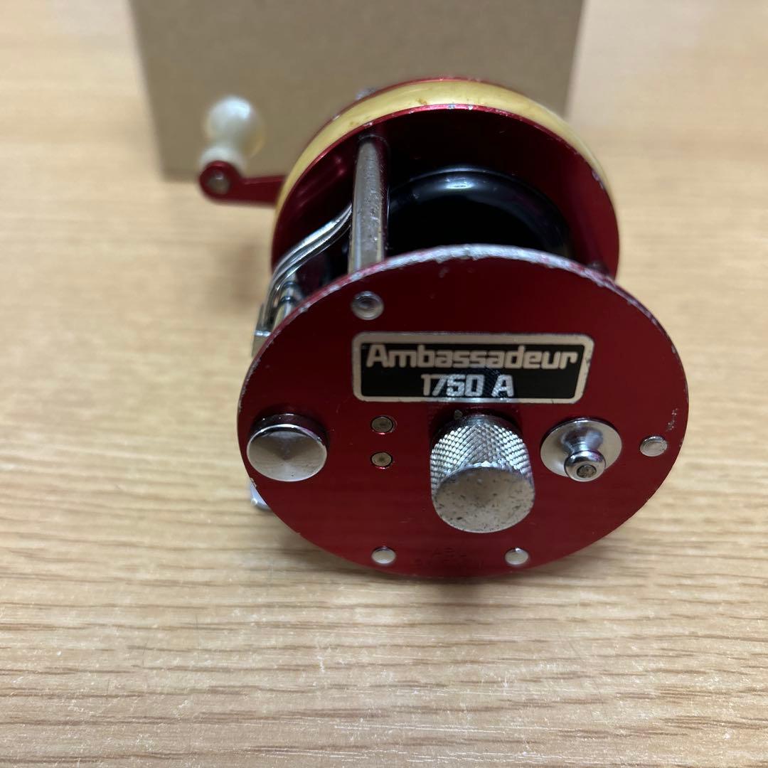 k*い様 Abu Ambassadeur アブ1750 A ベイトリール ABU 1750 A ベイトリール 赤2025年最新】アブ 1750 Aの人気アイテム