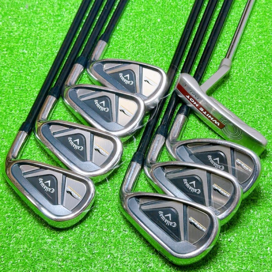 キャロウェイ ウォーバード 現行モデル 10本セット メンズゴルフ