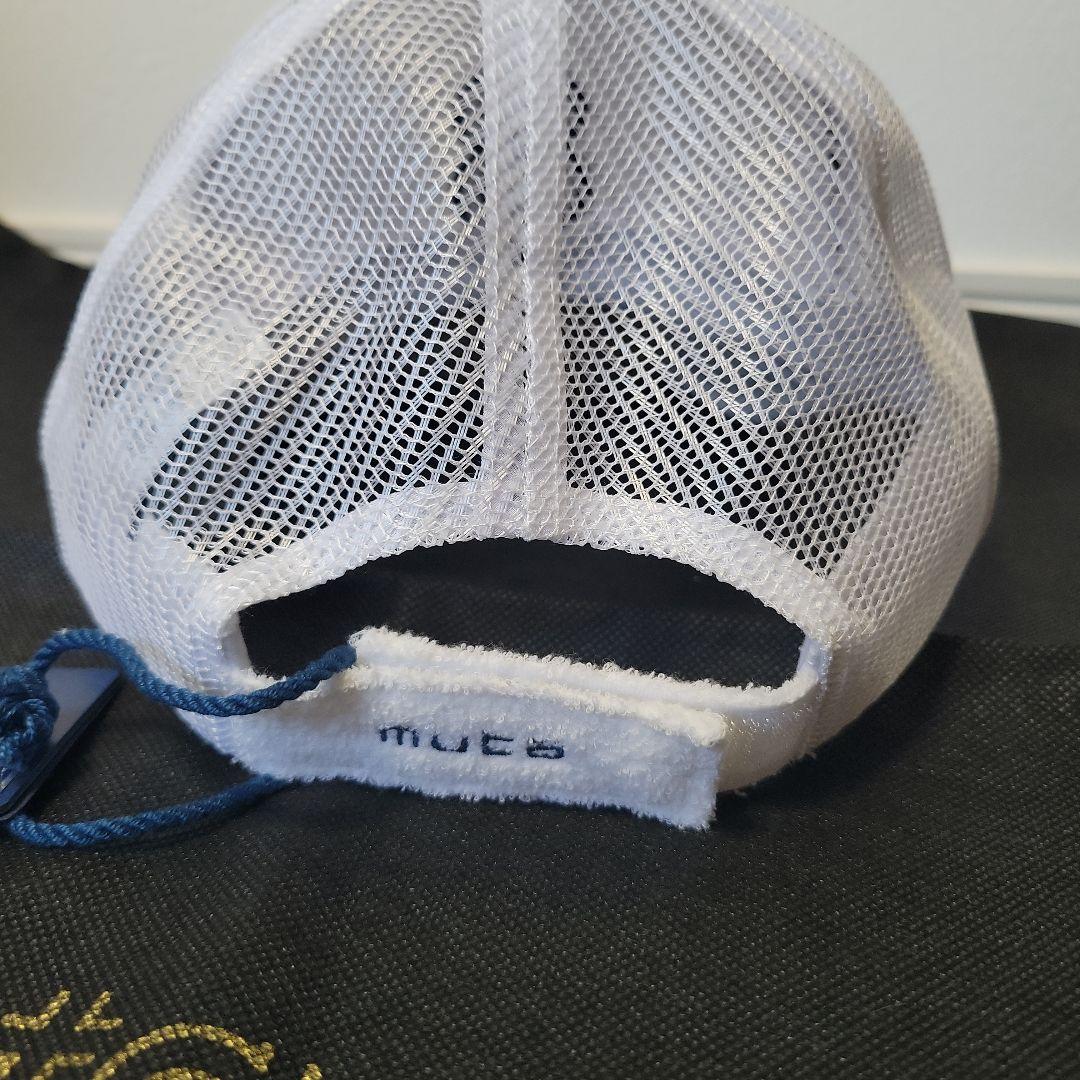 新品未使用】muta 数字8刺繍 ホワイトキャップ タグ付き