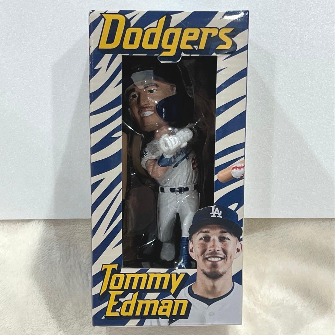 MLB ドジャース　トミー　エドマン　ボブルヘッド　2025 2025 ワールドシリーズチャンピオンモデル ボブルヘッド 海外取寄