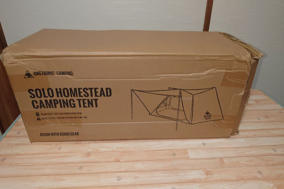 OneTigris SOLO STEAD黒TCテント 新品未使用 Amazon.co.jp: OneTigris SOLO HOMESTEAD 黒TCテント アップグレード版