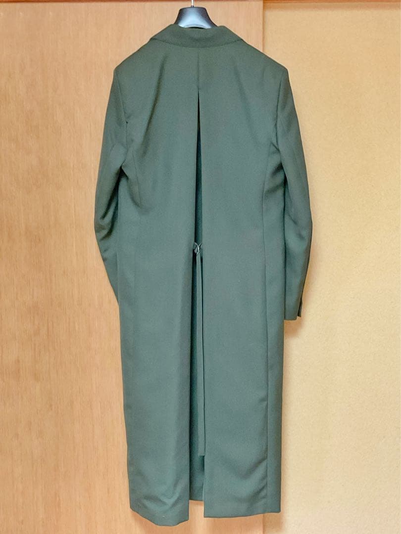Ami Paris グリーン チェスターコート