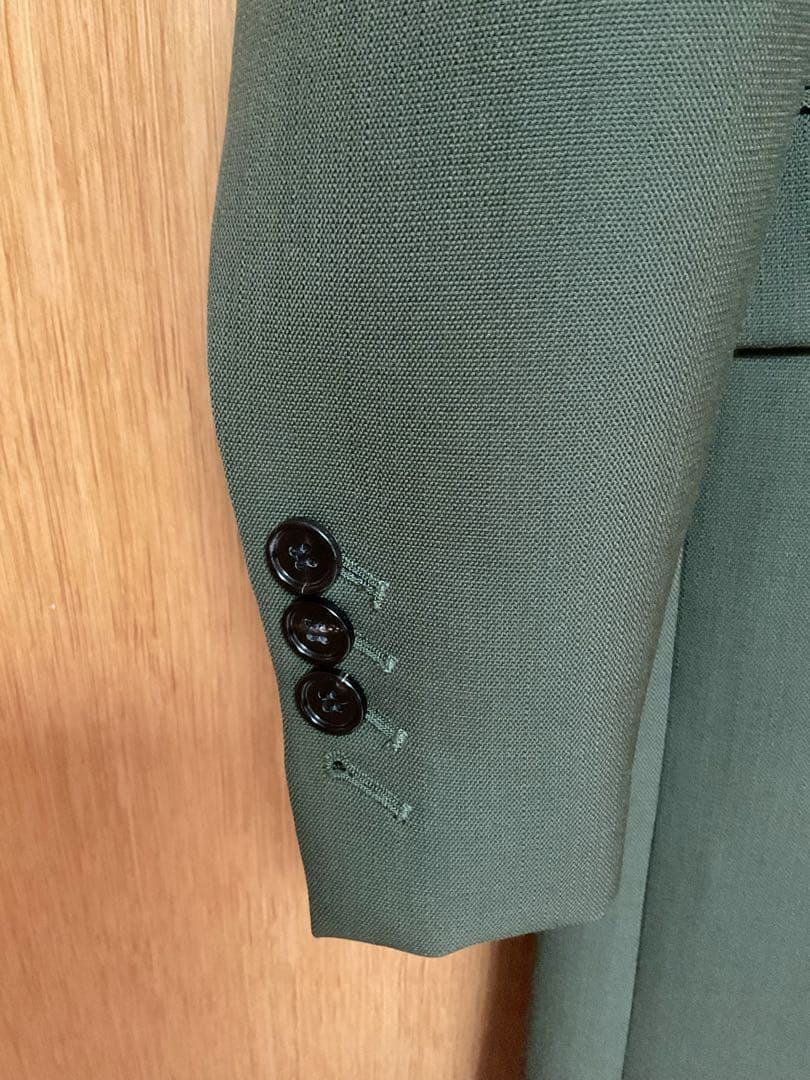 Ami Paris グリーン チェスターコート