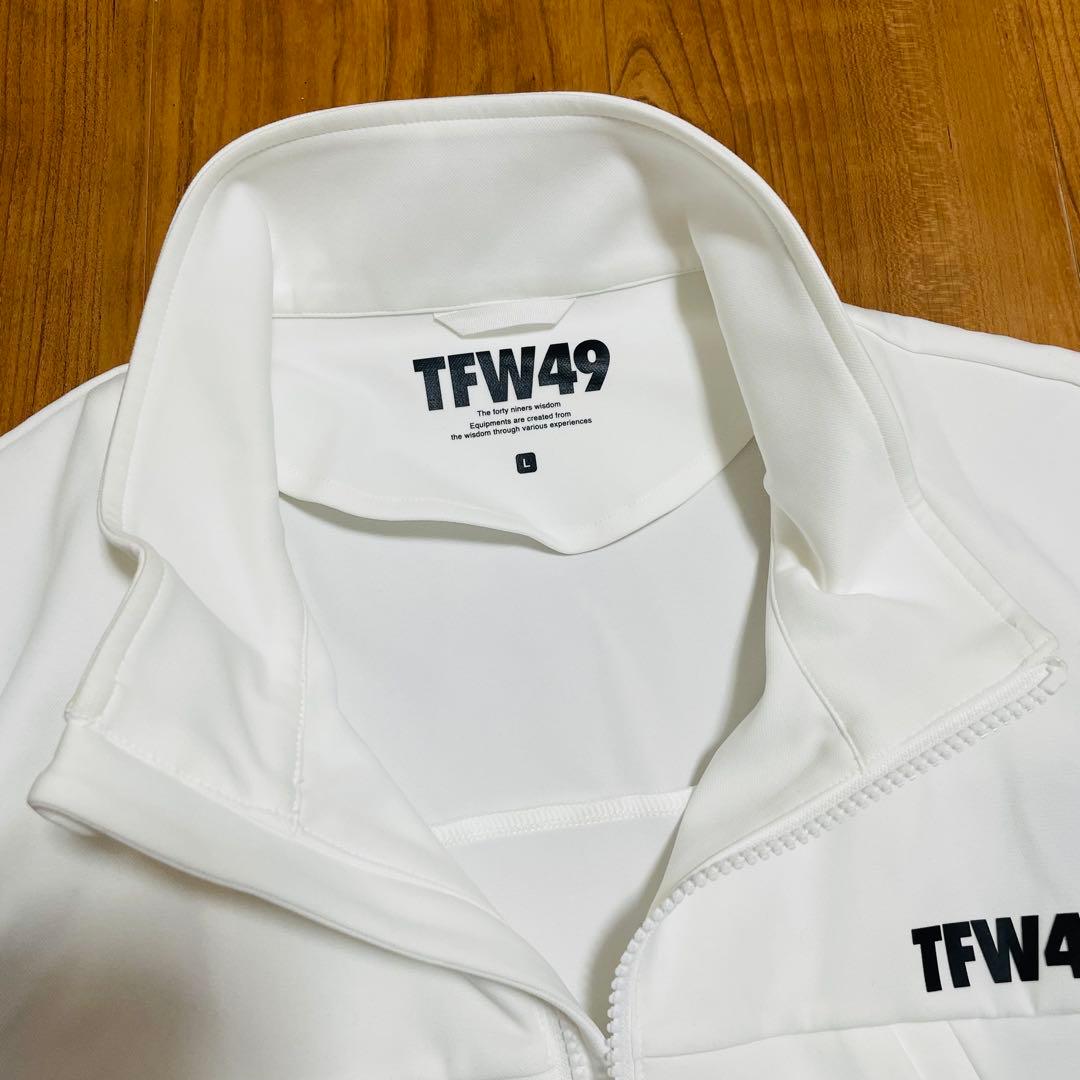 定価8.7万 TFW49 MULTIセットアップ ホワイト ジャージ L ゴルフ