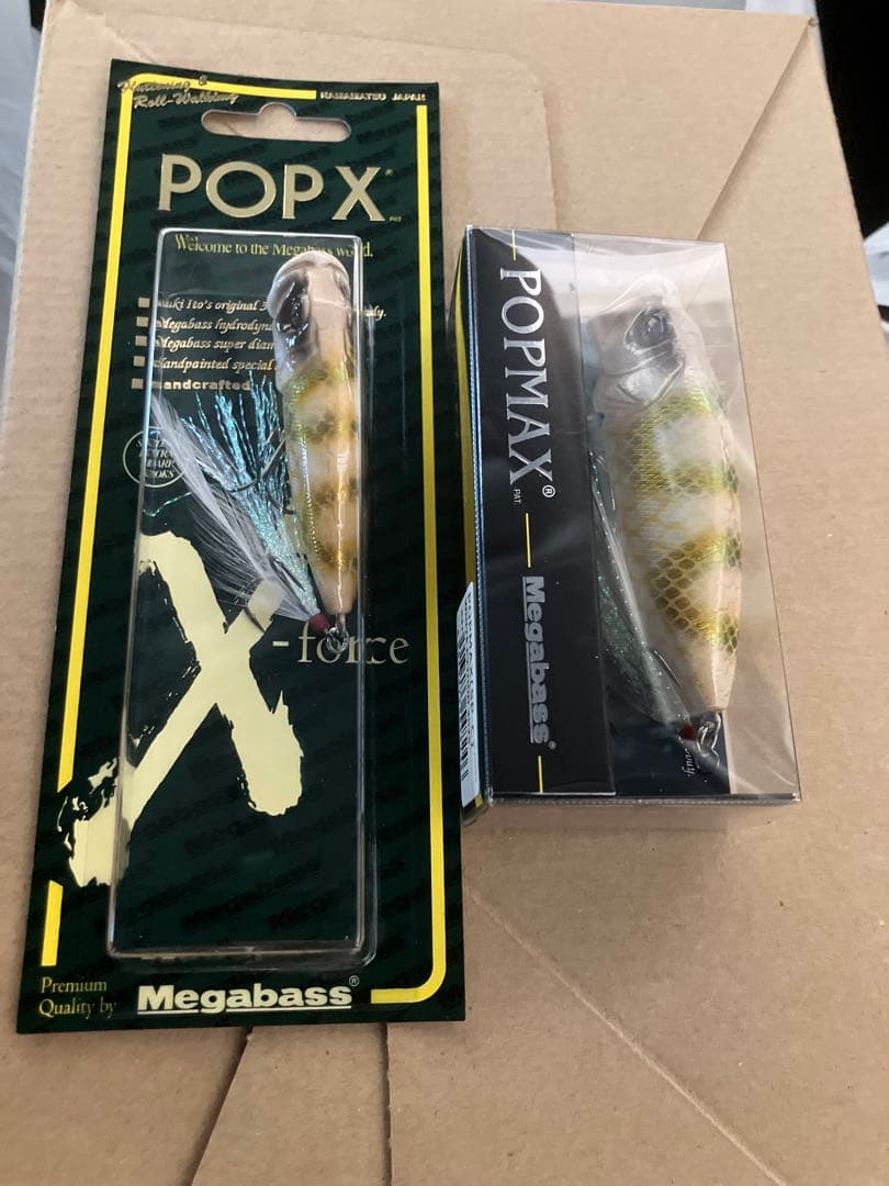 メガバス エキシビション2025 ポップXとポップMAXセットMegabassの通販