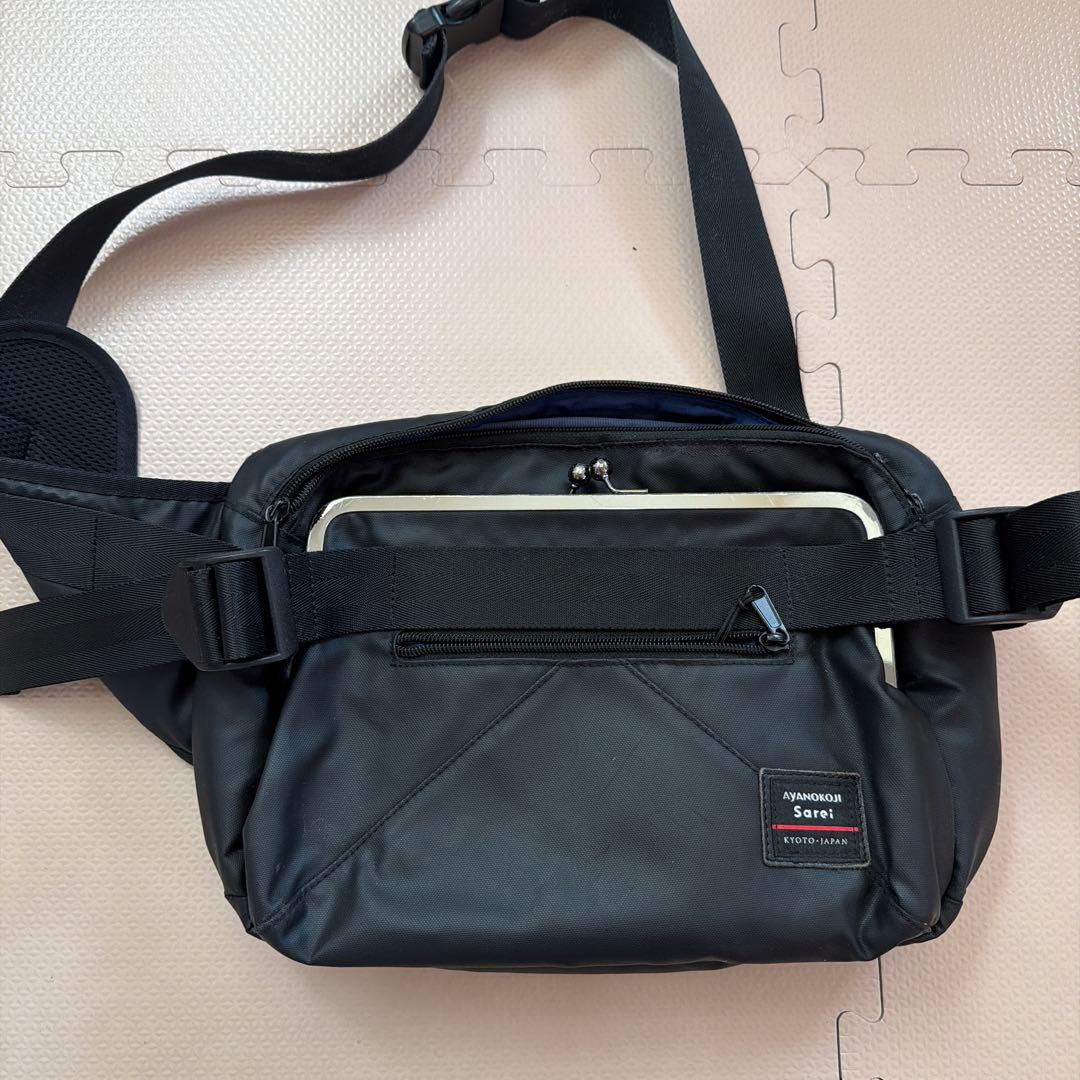 ayanokoji ボディバッグ ブラック - メルカリ