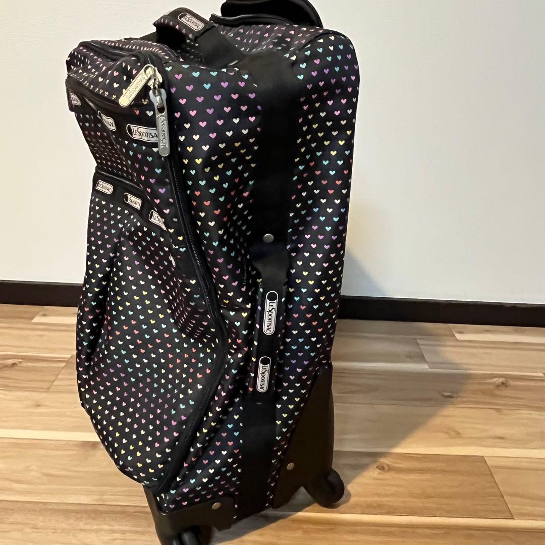 LESPORTSACレスポートサック キャリーケースバッグ ハート柄 | 激安