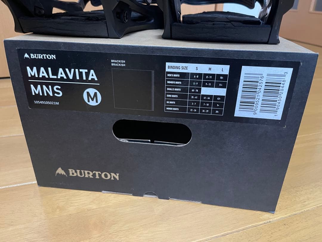 ジャンク品】BURTON MALAVITA MNS M ビンディング(要修理)