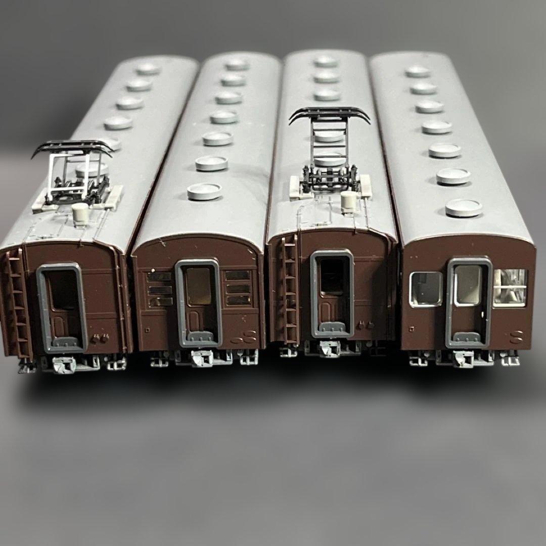 TOMIX】国鉄 72・73形通勤電車 南武線4両セット◎98489 旧型国電