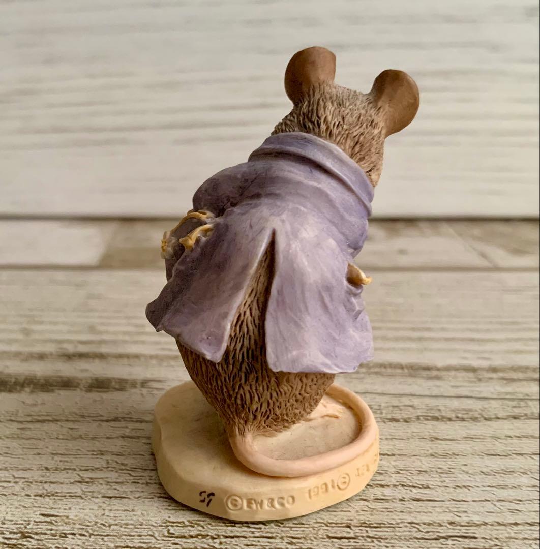 紳士ねずみ フィギュリン ピーターラビット 置物 ビアトリクスポター