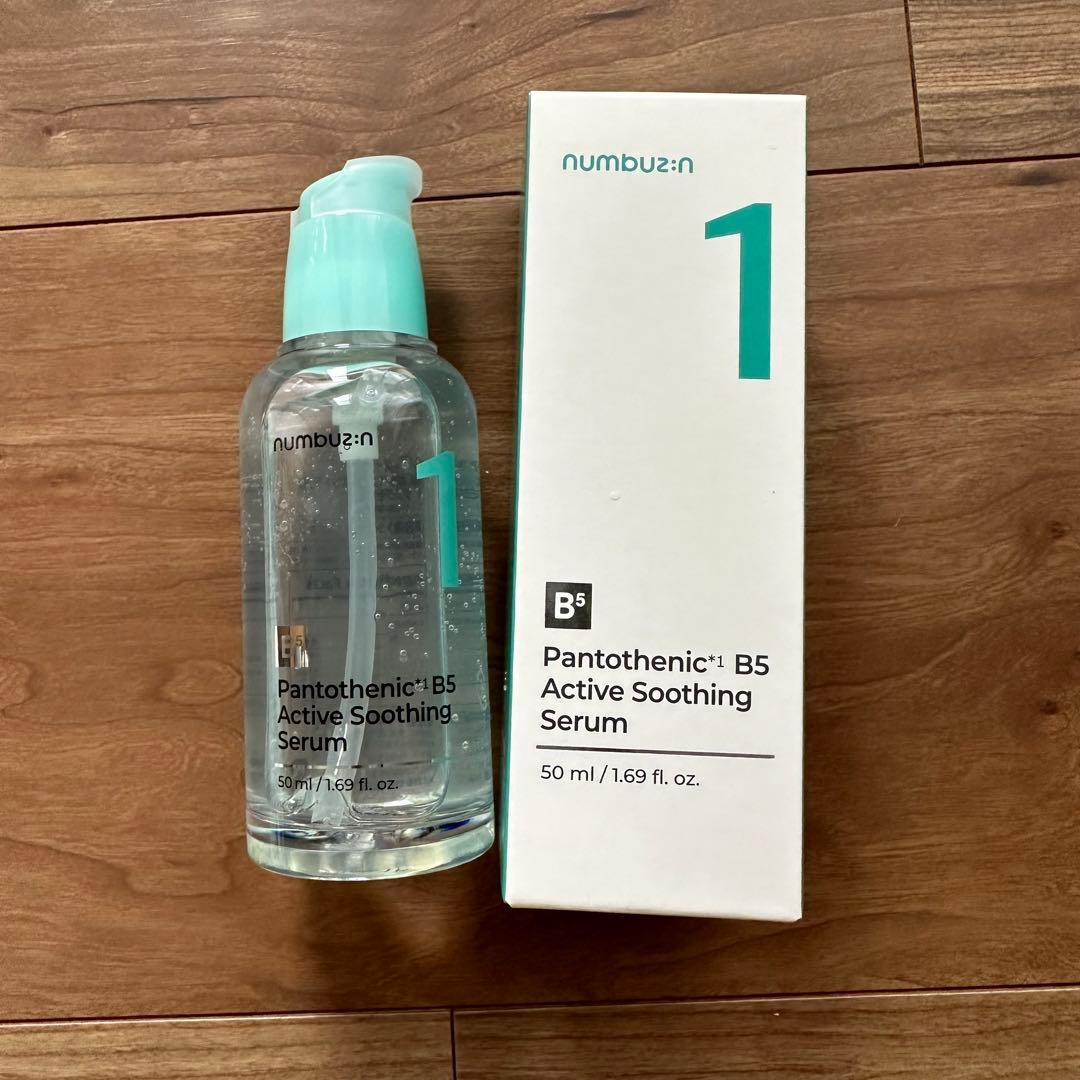 ナンバーズイン 1番ガルバニックパントテン酸スージングセラム美容液