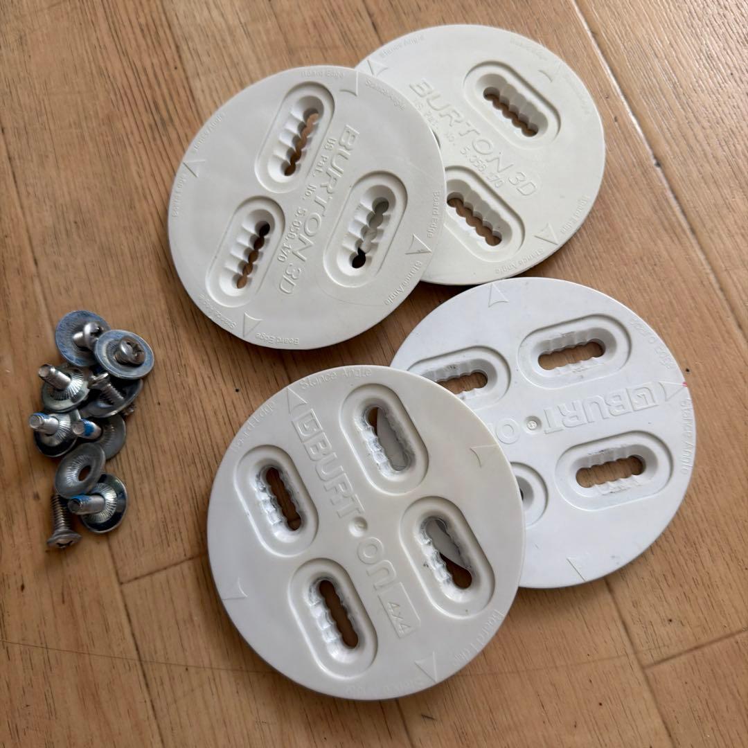 BURTON バートン 旧ビンディング用 3D 4×4 ディスクセット！ - メルカリ